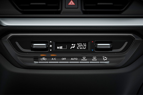 Front AC Controls of Suzuki Swift