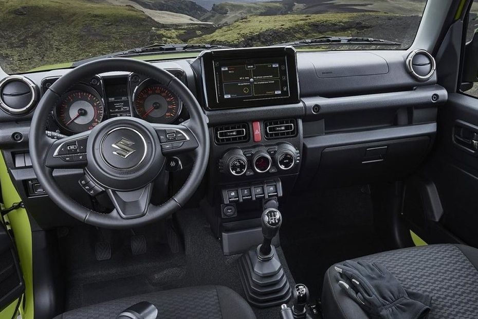 Dashboard View of Jimny in UAE