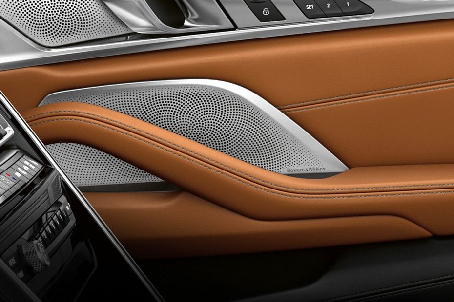 Speakers View of BMW 8 Series Convertible in UAE