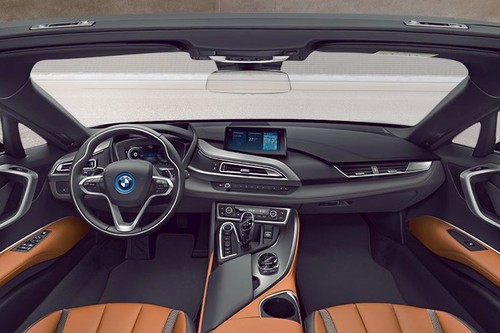 Dashboard View of i8 Roadster