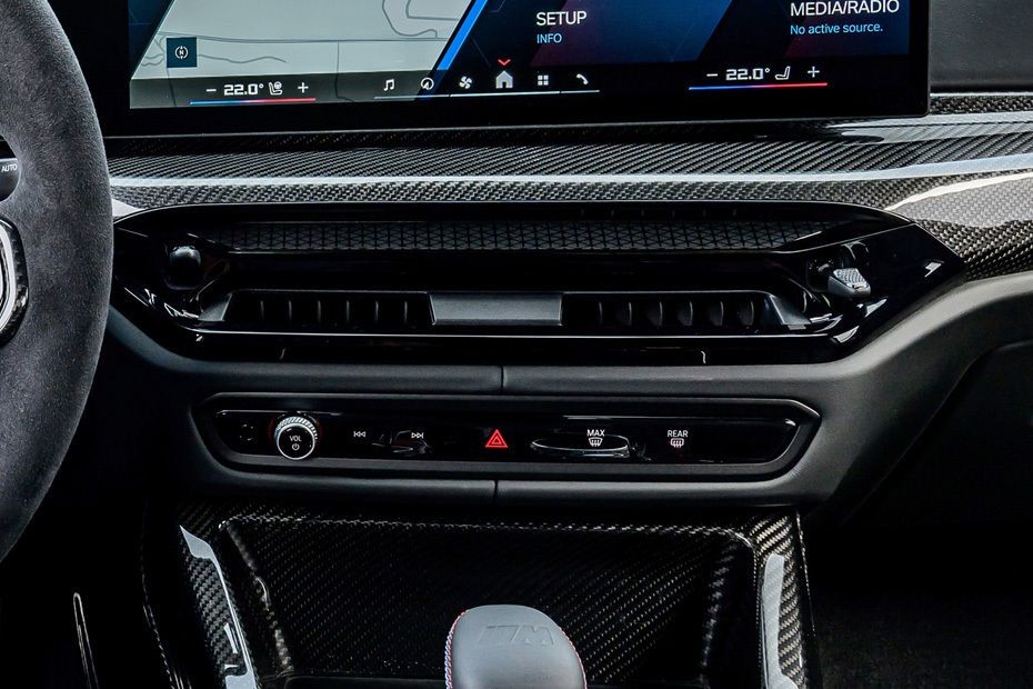 Front AC Controls of BMW M3 Touring in UAE