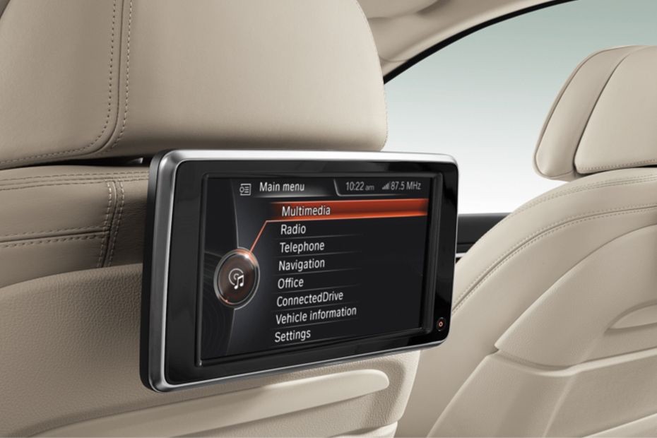 Rear Seat Entertainment of BMW 5 Series Gran Turismo in UAE
