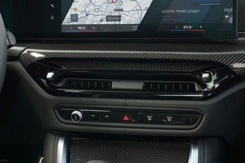 Front AC Controls of BMW M3 Sedan