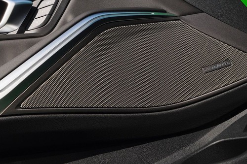 Speakers View of BMW M3 Sedan