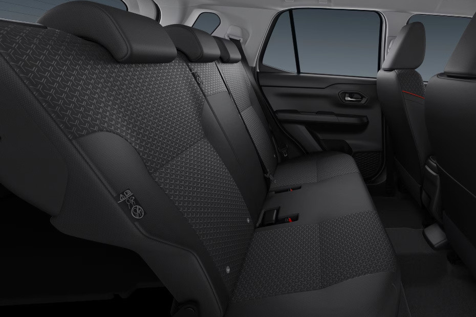 Toyota Raize Rear Seats in UAE