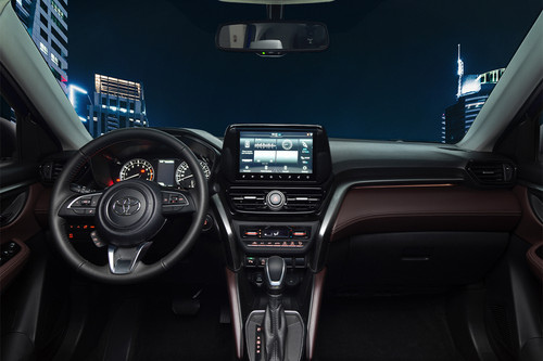 Dashboard View of Urban Cruiser