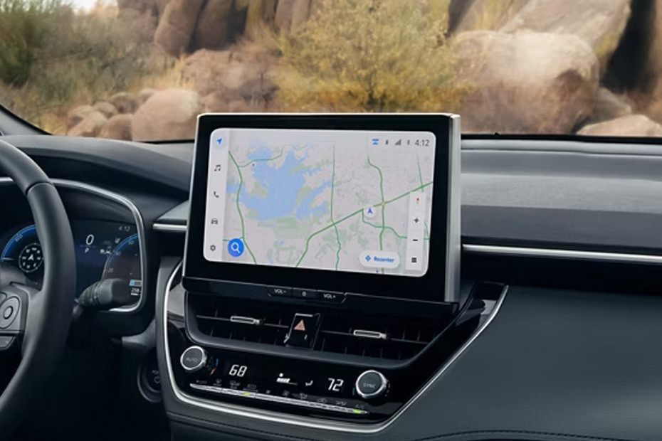 Stereo View of Corolla Cross facelift  in UAE