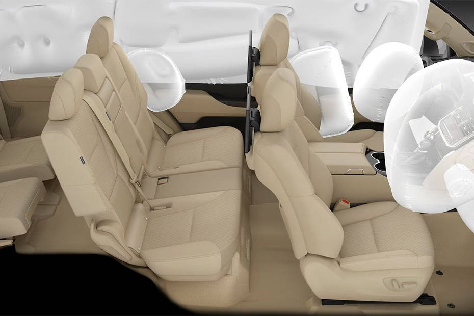Toyota Land Cruiser Hybrid AirBags View Toyota Land Cruiser Hybrid AirBags View