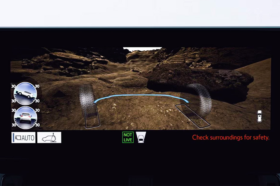 Land Cruiser Hybrid Parking Assist in UAE