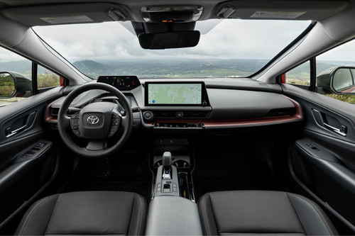 Dashboard View of Prius