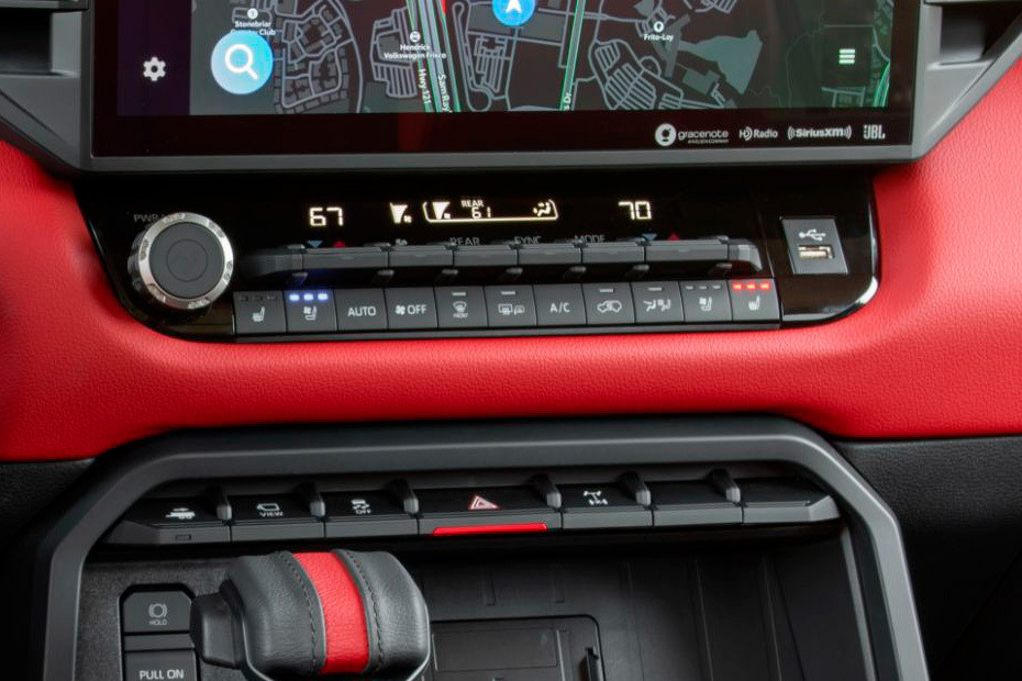 Front AC Controls of Toyota Sequoia Front AC Controls of Toyota Sequoia