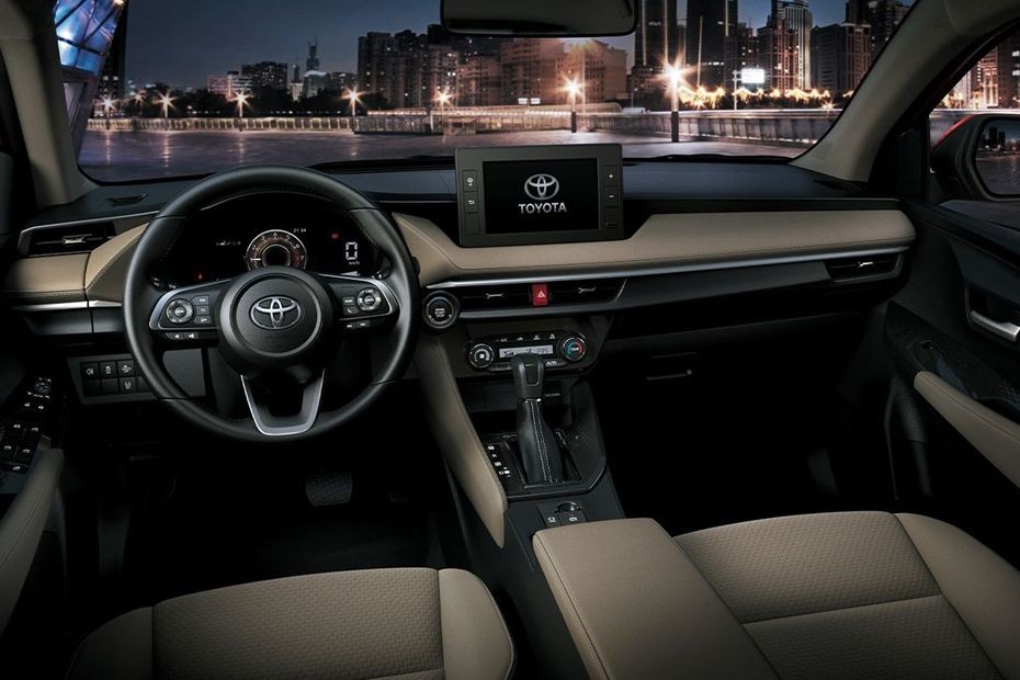Dashboard View of Yaris Sedan in UAE