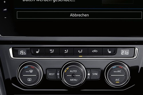 Front AC Controls of Volkswagen Arteon