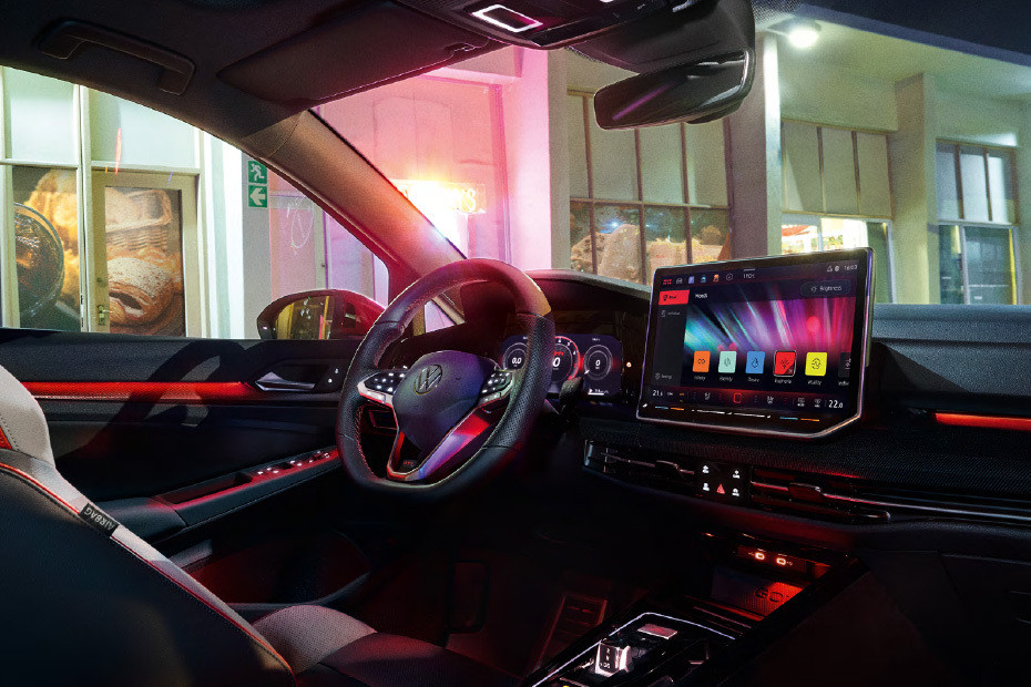 Dashboard View of Golf GTI in UAE