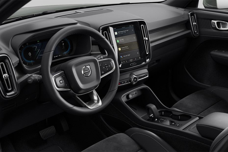 Dashboard View of XC40 Dashboard View of XC40