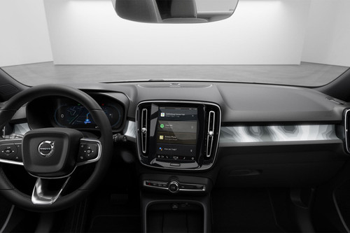 Dashboard View of XC40 Recharge