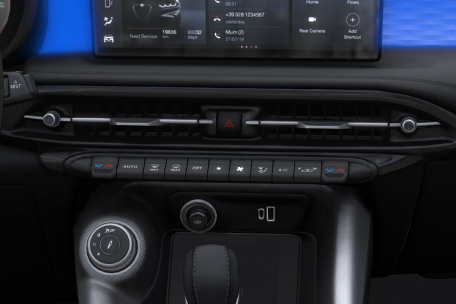 Front AC Controls of Alfa Romeo Tonale in UAE