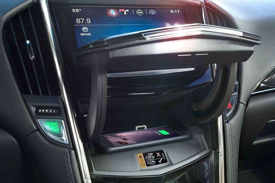Cadillac ATS-V COUPE Glove Box Open in UAE