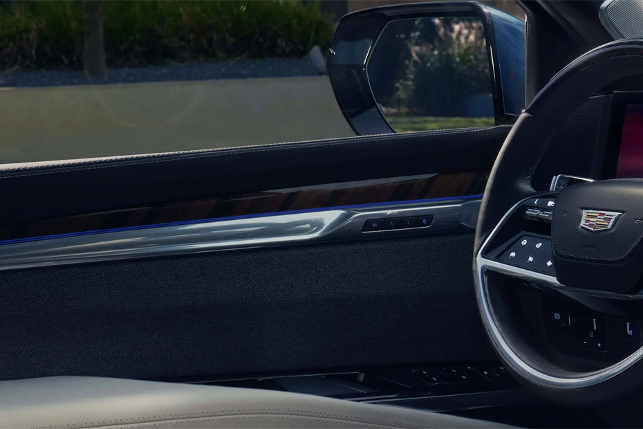 Cadillac Escalade V Inside Of Drivers Side Open Door in UAE