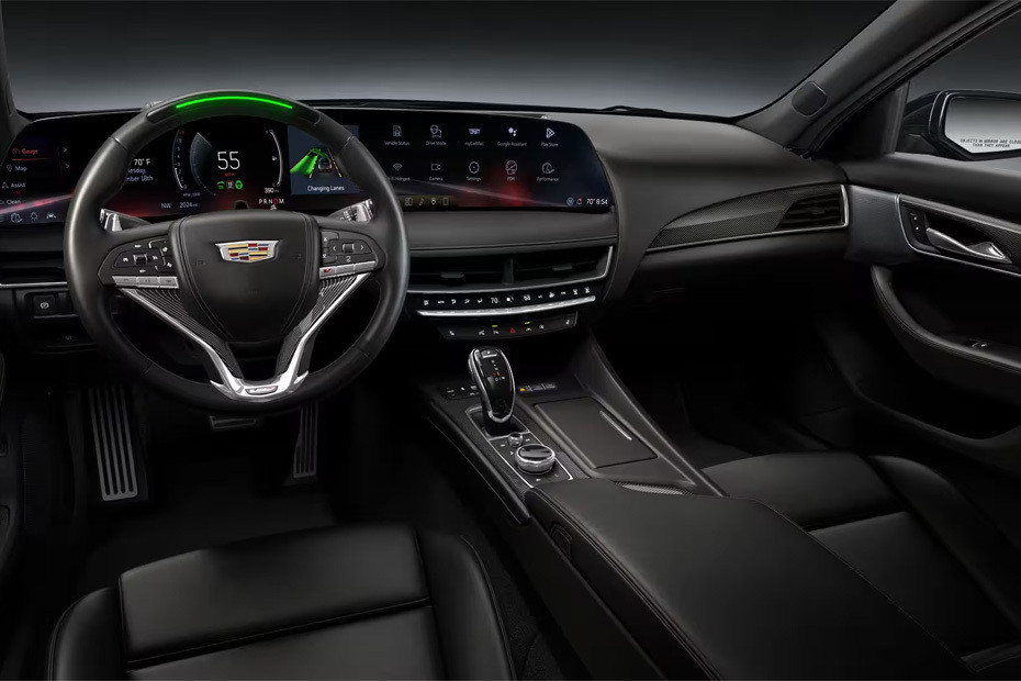 Dashboard View of CT5 V Dashboard View of CT5 V