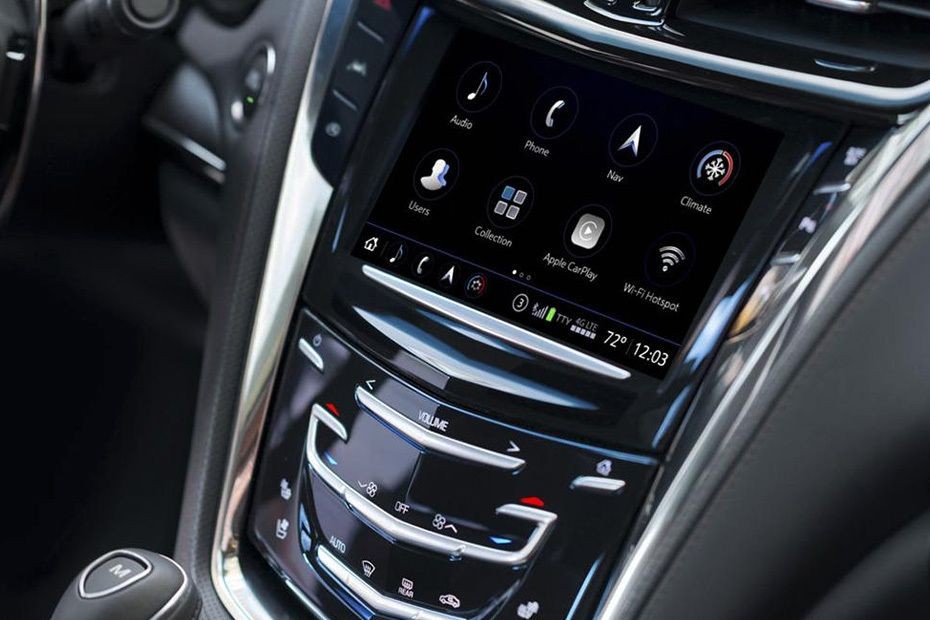 Side AC Controls of Cadillac CTS in UAE