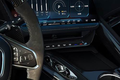 Front AC Controls of Chevrolet CORVETTE ZR1