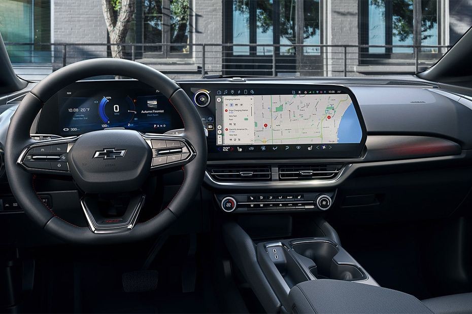 Dashboard View of Equinox Ev in UAE