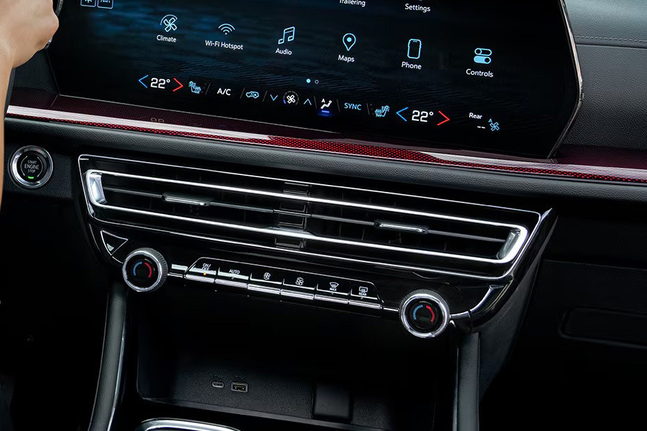 Front AC Controls of Chevrolet Traverse Front AC Controls of Chevrolet Traverse