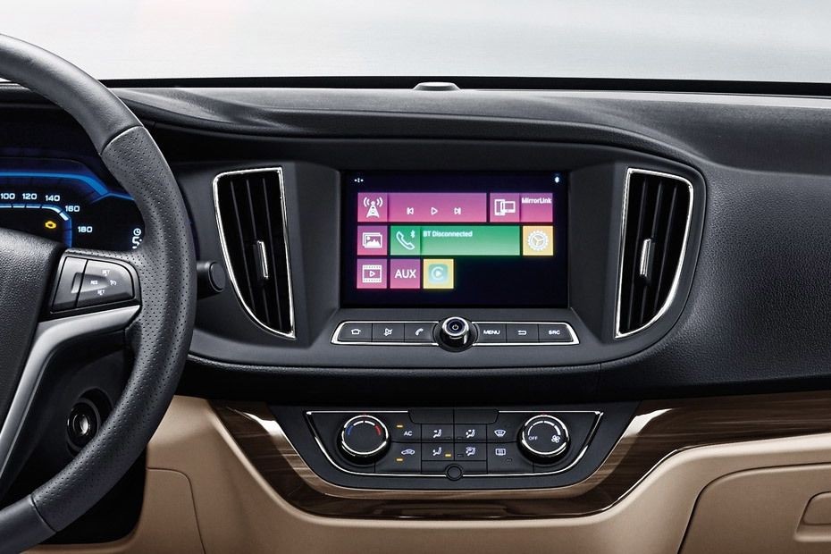 Front AC Controls of MG 360 in UAE