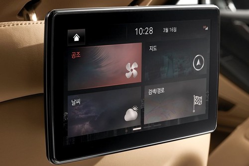 Rear Seat Entertainment of Genesis G80 (2022-2024)