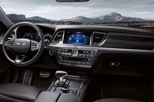 Dashboard View of G80 SPORT