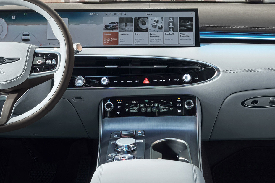 GV70 Center Console in UAE