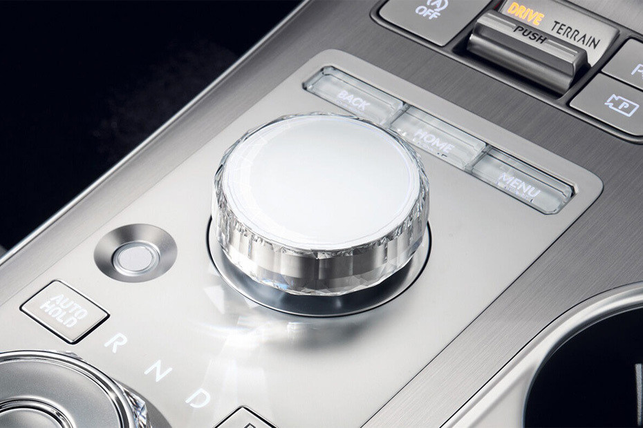 Center Controls of Genesis GV70 in UAE