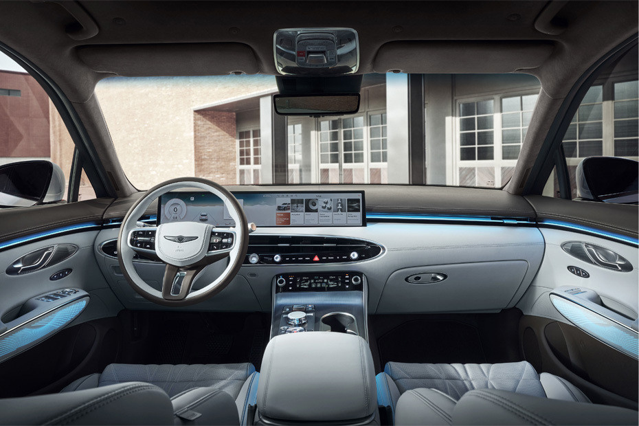 Dashboard View of GV70 in UAE