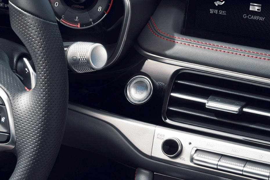 Genesis G70 SB Engine Start Stop Button in UAE