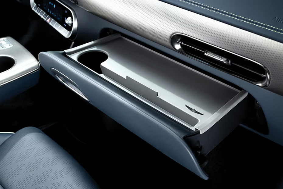 Genesis GV 60 Glove Box Open in UAE
