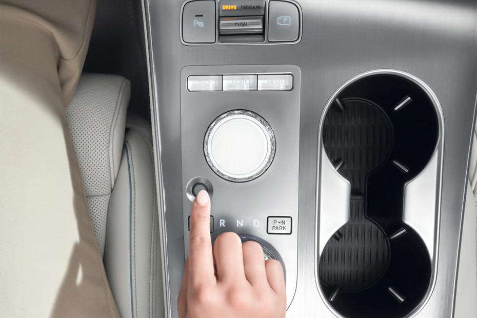 Center Controls of Genesis EV GV 70 in UAE