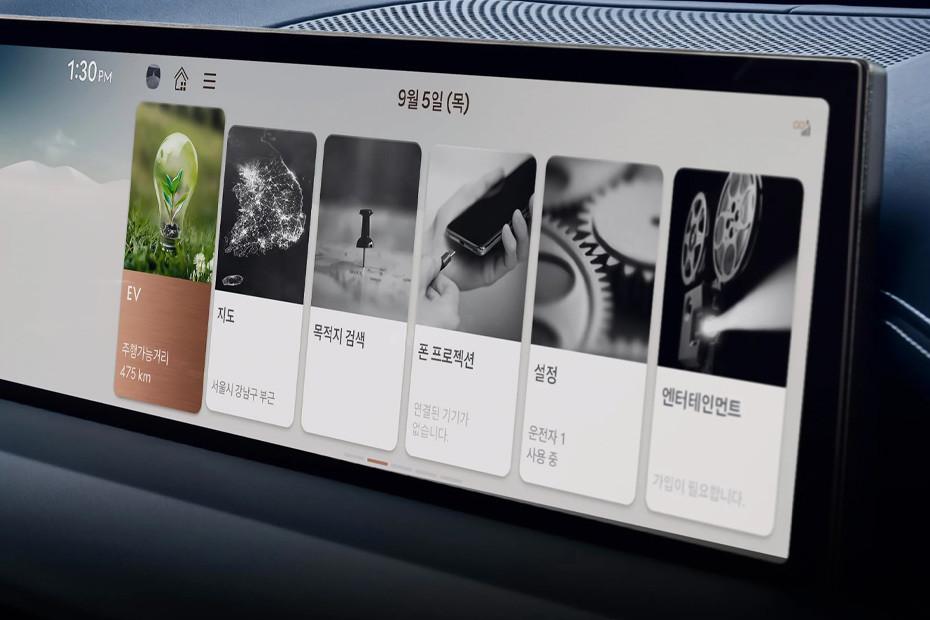 Stereo View of EV G 80 in UAE