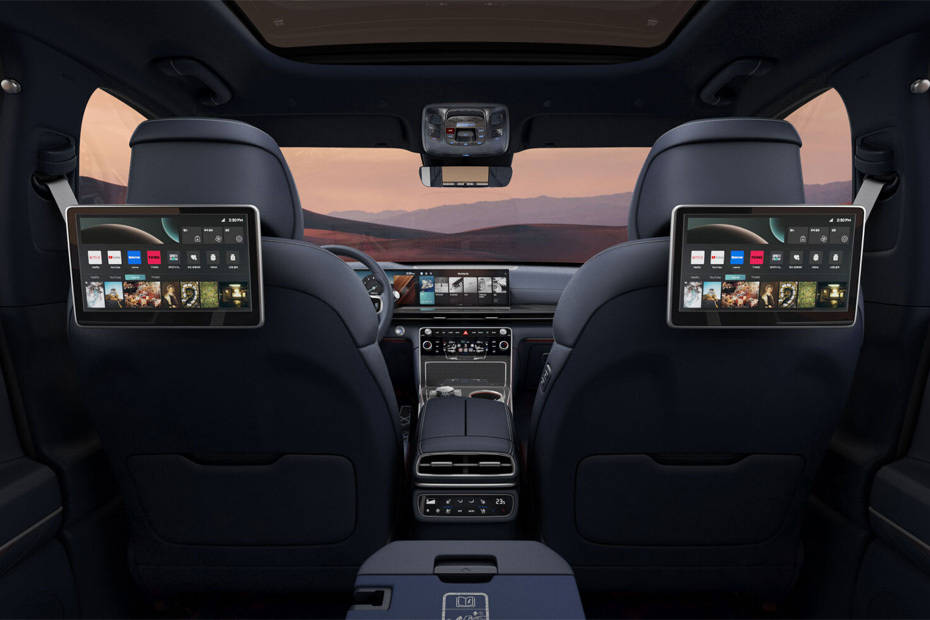 Rear Seat Entertainment of Genesis GV80 Coupe Rear Seat Entertainment of Genesis GV80 Coupe