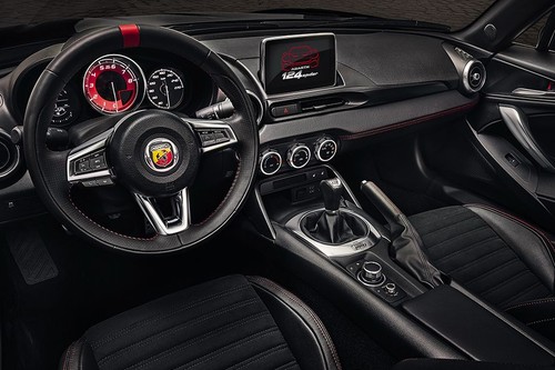 Dashboard View of 124 Spider