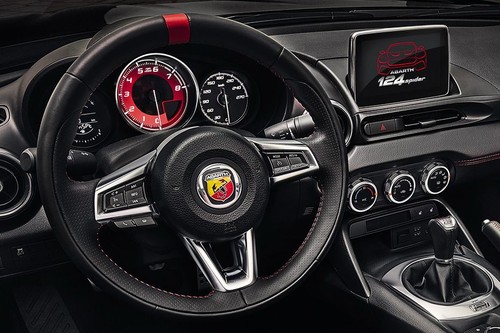Abarth 124 Spider Steering Wheel