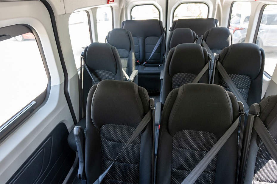 Maxus V90 Front And Rear Seats Together in UAE