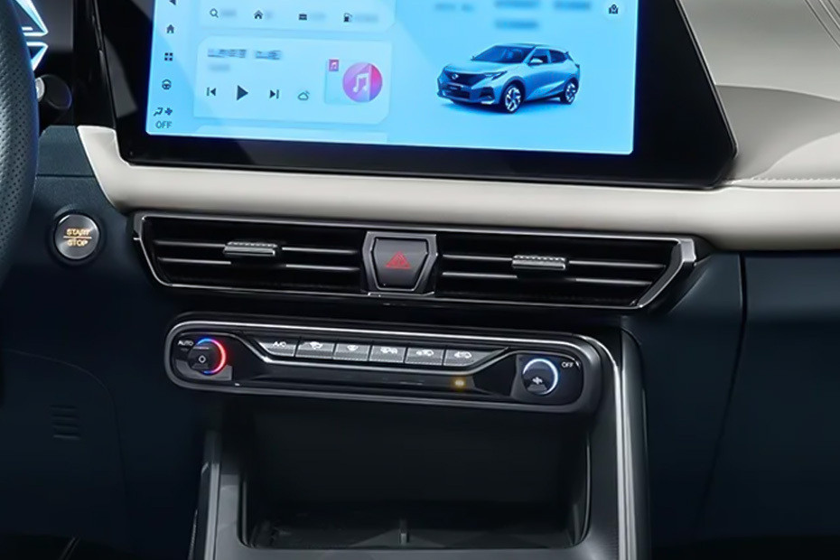 Front AC Controls of GAC GS3 EMZOOM Front AC Controls of GAC GS3 EMZOOM