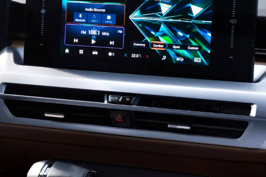 Front AC Controls of GAC GS4 Max Front AC Controls of GAC GS4 Max