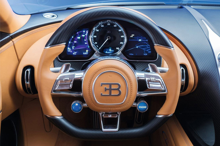 Bugatti Chiron Steering Wheel