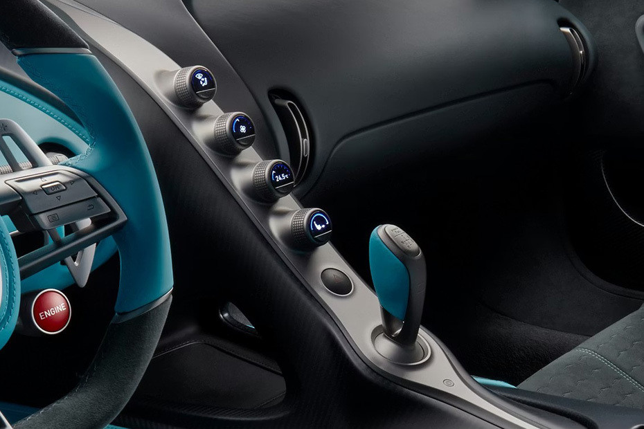 Bugatti Divo Gear Shifter in UAE