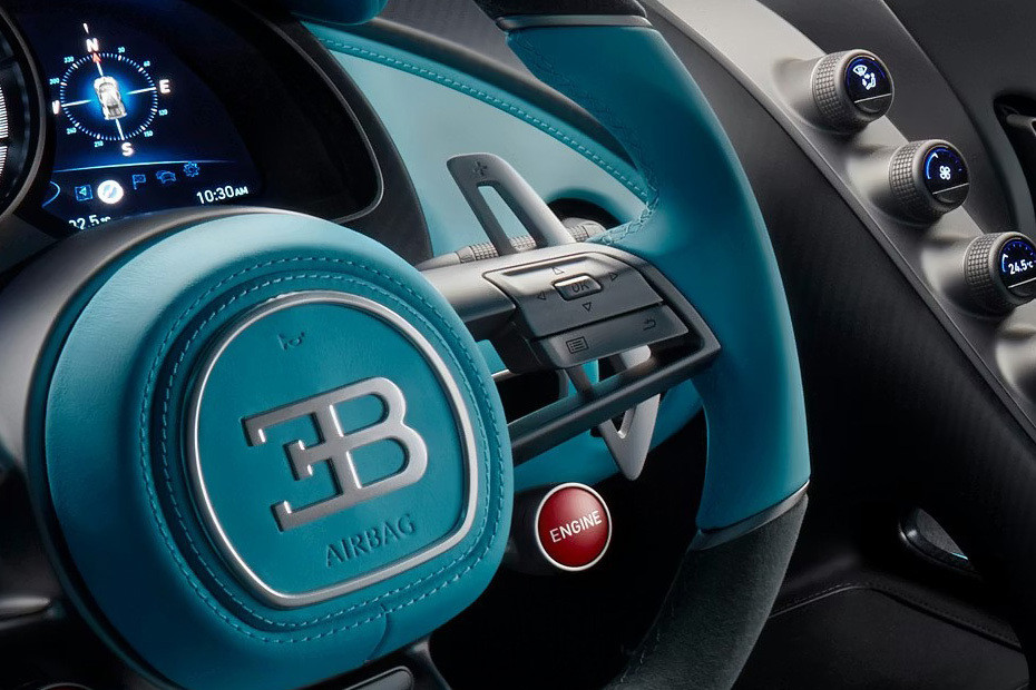 Bugatti Divo Multi Function Steering