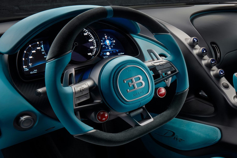 Bugatti Divo Steering Wheel in UAE