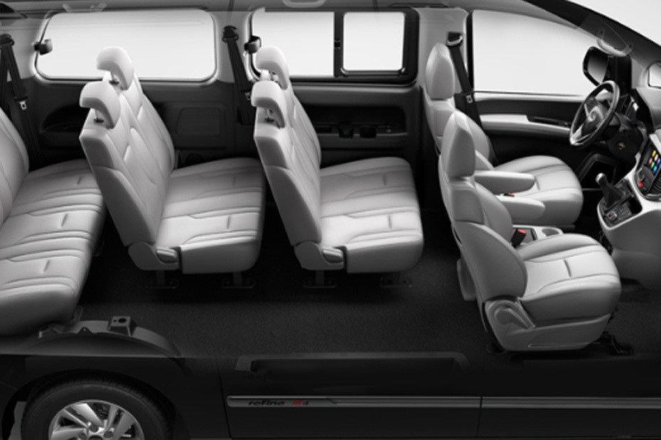 JAC M4 Front And Rear Seats Together in UAE