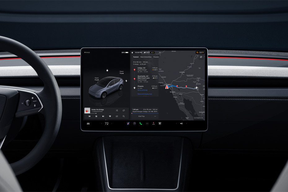 Model Y gps navigator in UAE